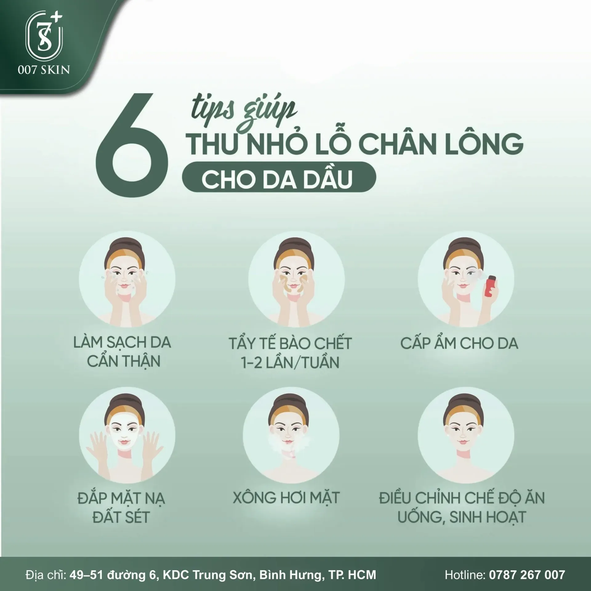 6 TIPS GIÚP THU NHỎ LỖ CHÂN LÔNG – CỨU TINH CHO DA DẦU