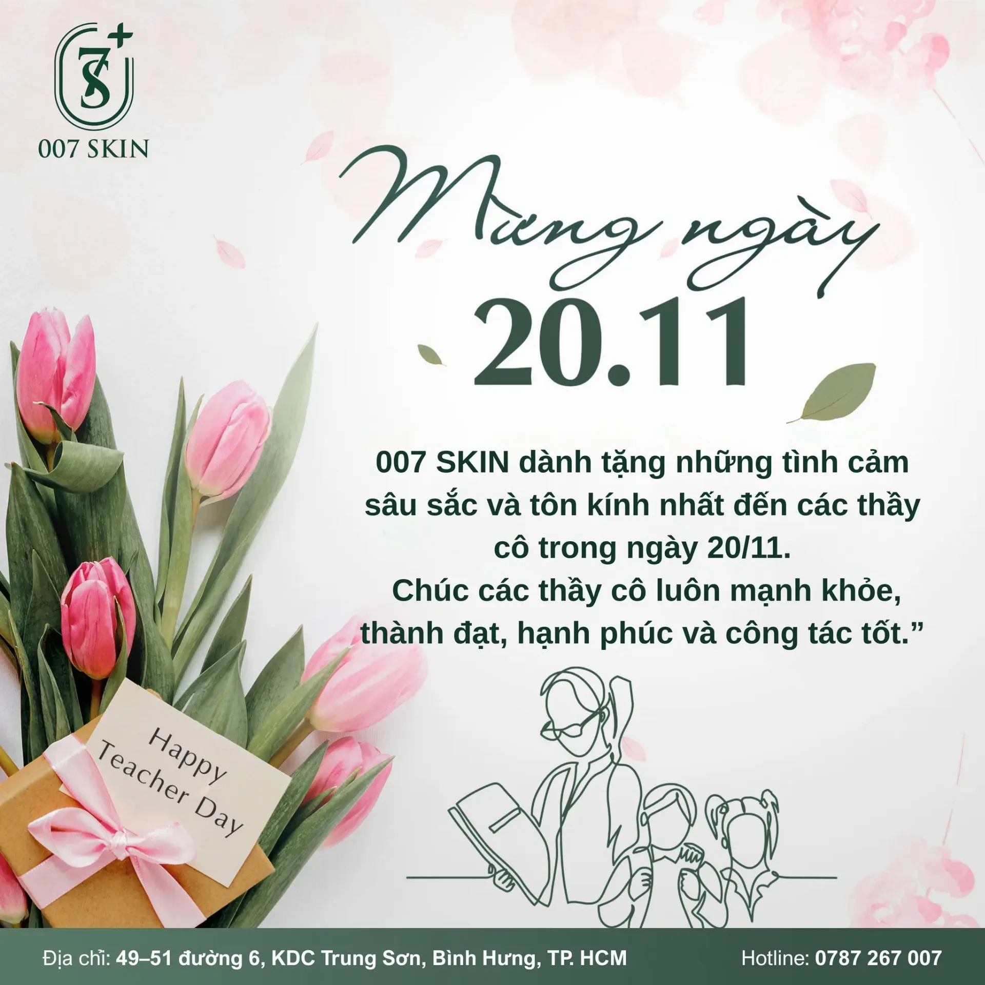 Chúc mừng Ngày Nhà giáo Việt Nam 20/11!
