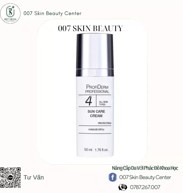 KEM CHỐNG NẮNG BẢO VỆ DA PROFIDERM SUN CARE CREAM 50ML