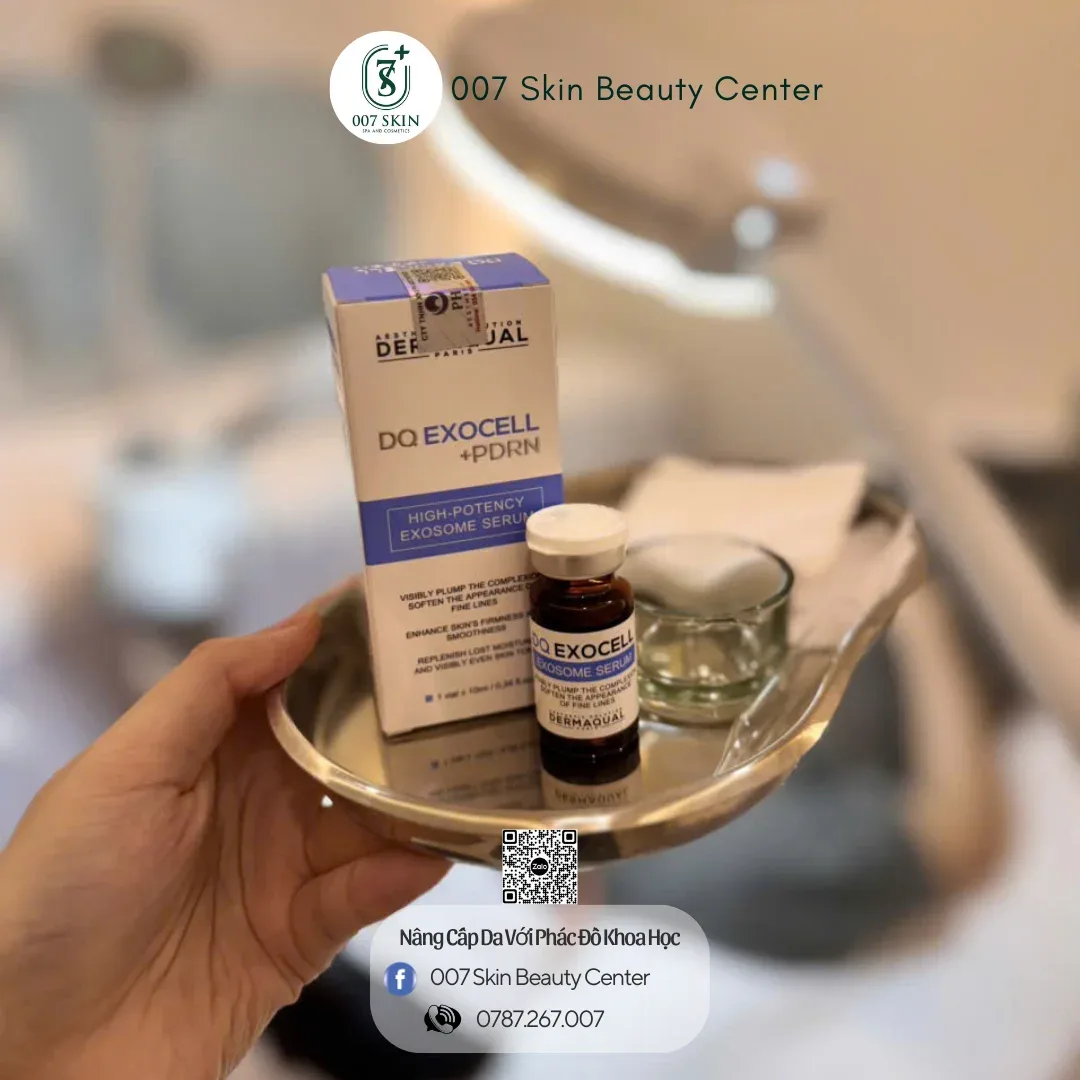 M-Exosomes: Tái tạo da toàn diện với tế bào gốc tại 007 Skin Spa