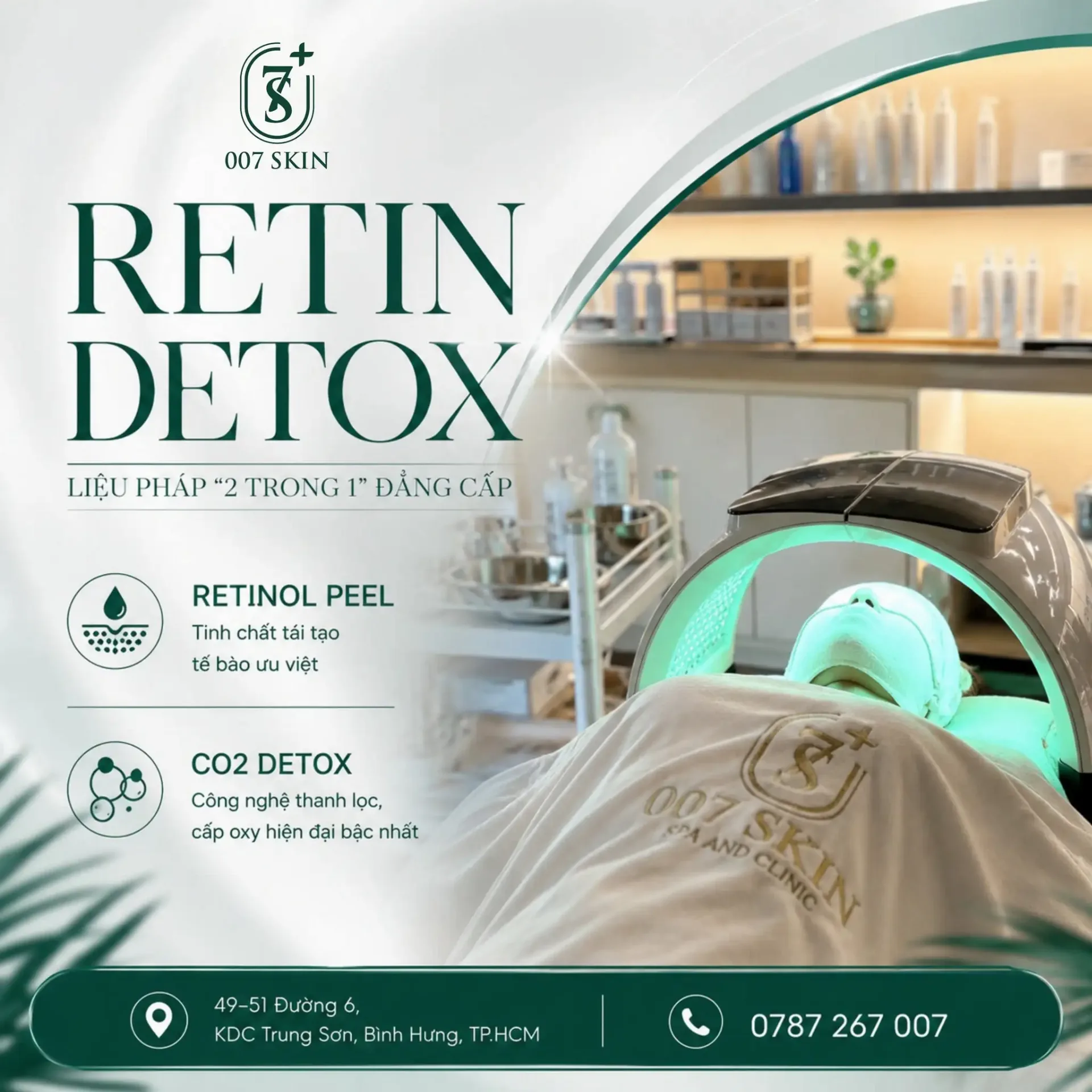 RETIN DETOX – LIỆU PHÁP “2 TRONG 1” ĐẲNG CẤP CHO LÀN DA MỚI!