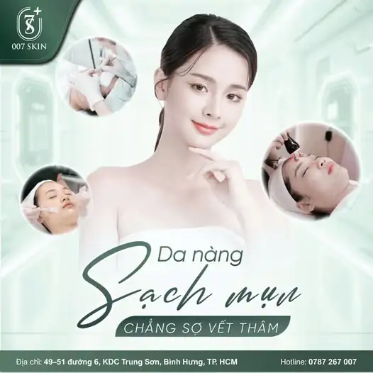 TẠM BIỆT MỤN XẤU – TỰ TIN KHOE DA SÁNG MỊN CÙNG 007 SKIN! ✨